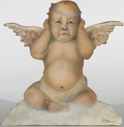 Crying Angel - A Storybook Character Decoration & Display from Cottages and Gardens