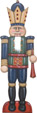 Nutcracker - Blue - A Christmas Decoration & Display from Cottages and Gardens
