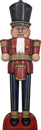 Nutcracker - Red - A Christmas Decoration & Display from Cottages and Gardens