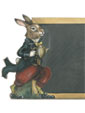 Rabbit Chalkboard - An Easter Decoration & Rabbit Chalkboard Display from Cottages and Gardens / Boardwalk Originals