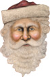 Santa Face - A Christmas Decoration & Display from Cottages and Gardens