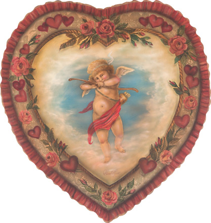 Valentine Heart - A Valentine's Decoration & Display from Cottages and Gardens