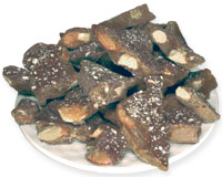 The CottageKeeper's Toffee - Roasted Almond Chocolate Toffee from The Candy Shop at Cottages and Gardens