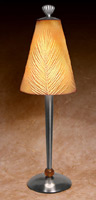 Palm Fronds - A Porcelain Lithophane Table Lamp from The Porcelain Garden