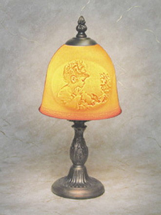 Songbird Porcelain Lithophane Petite Lamp
