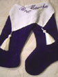 Personalized Embroidered Christmas Stockings from Cottages and Gardens