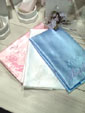 Baby Embroidered Satin Pillow Cases from Cottages and Gardens