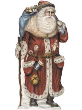 Father Christmas Too Dummy Boards - A Boardwalk Originals From Cottages and Gardens