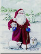 Shepherd Santa - A Romantic Giclee Print by Mary Kay Crowley
